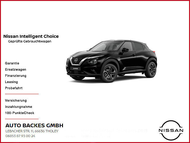 Nissan Juke 1.0 DIG-T N-Connecta Navigationssystem Sitzheizung 1.0 DIG-T N-Connecta Navigationssystem Sitzheizung