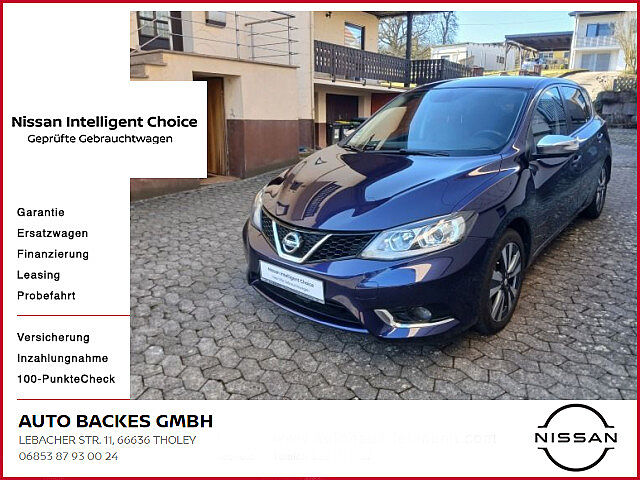 Nissan Pulsar 1.2 DIG-T Tekna AHK Navi+4 Kameras Sitzheizung