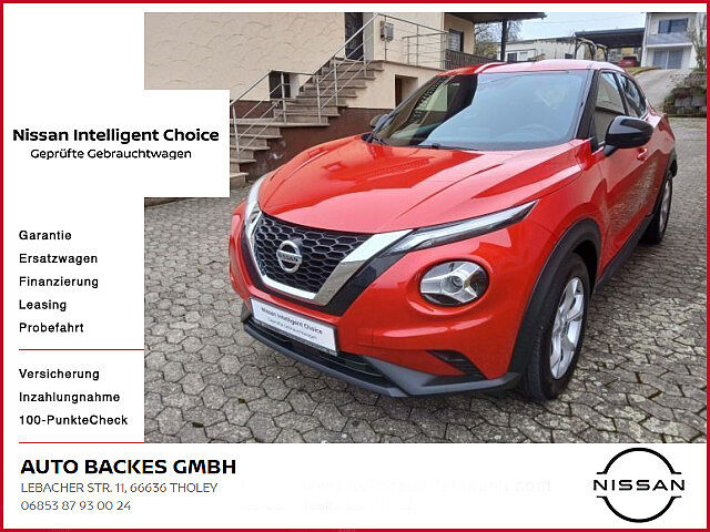Nissan Juke 1.0 DIG-T Acenta Automatik AHK Navi Sitzheizung