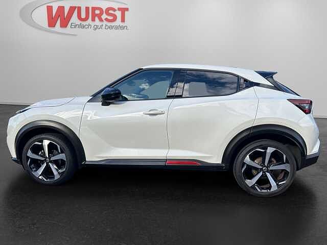 Nissan Juke 1.0 DIG-T Tekna RundumKameras LED-Scheinw. Klimaaut. Sitzhzg. Frontscheibe  1.0 DIG-T Tekna RundumKameras LED-Scheinw. Klimaaut. Sitzhzg. Frontscheibe heizb