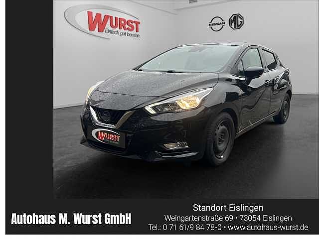 Nissan Micra 1.0 DIG-T N-WAY100PS Klimaanl.Sitzhzg. Tempomat R&uuml;ckfahrkamera Bluetooth-D