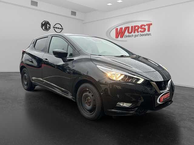 Nissan Micra 1.0 DIG-T N-WAY100PS Klimaanl.Sitzhzg. Tempomat R&uuml;ckfahrkamera Bluetooth-D