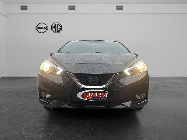 Nissan Micra 1.0 DIG-T N-WAY100PS Klimaanl.Sitzhzg. Tempomat R&uuml;ckfahrkamera Bluetooth-D