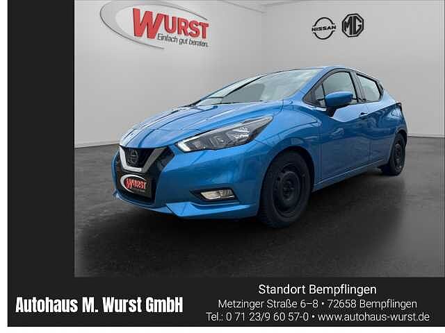 Nissan Micra N-WAY 1.0 IG-T 5MT 92 PS Navigation Klimaautomatik Parkhilfe hinten Blueto