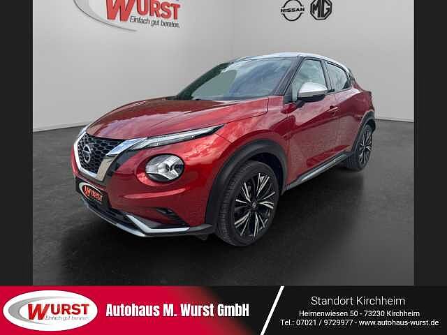 Nissan Juke 1.0 DIG-T N-DESIGN DCT-Automatik Leder BOSE Rundumkameras Winterpaket DAB-R