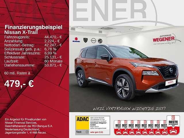 Nissan X-TRAIL 1.5 VC-T e-Power 204PS 4x2 TEKNA Navi 360&deg;Rundumsicht CarPlay Dachreling 1.5 VC-T e-Power 204PS 4x2 TEKNA Navi 360&deg;Rundumsicht CarPlay Dachreling