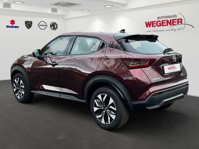 Nissan JUKE 1.0 114PS 6MT ACENTA  Navi Sitzheizung vorn Klimaautomatik Regensensor 1.0 114PS 6MT ACENTA  Navi Sitzheizung vorn Klimaautomatik Regensensor