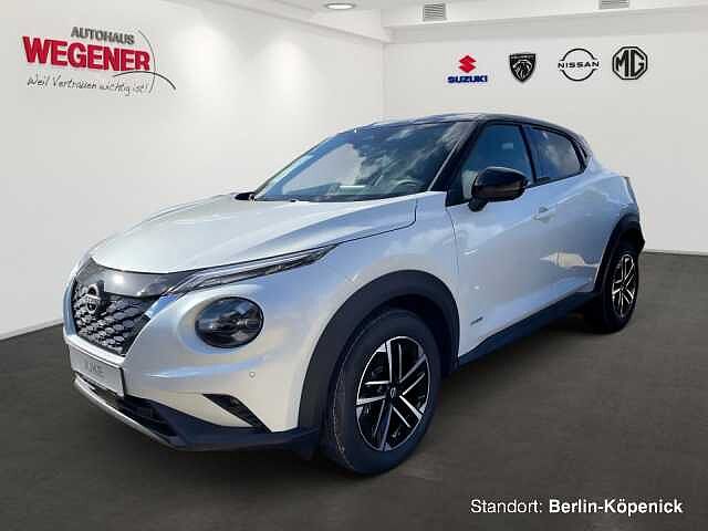 Nissan JUKE 1.6 HYBRID 143 PS 4AMT N-CONNECTA  Lenkrad-/ Sitzheizung vorn Moderne Fahrs 1.6 HYBRID 143 PS 4AMT N-CONNECTA  Lenkrad-/ Sitzheizung vorn Moderne Fahrsicher