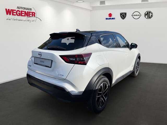 Nissan JUKE 1.6 HYBRID 143 PS 4AMT N-CONNECTA  Lenkrad-/ Sitzheizung vorn Moderne Fahrs 1.6 HYBRID 143 PS 4AMT N-CONNECTA  Lenkrad-/ Sitzheizung vorn Moderne Fahrsicher