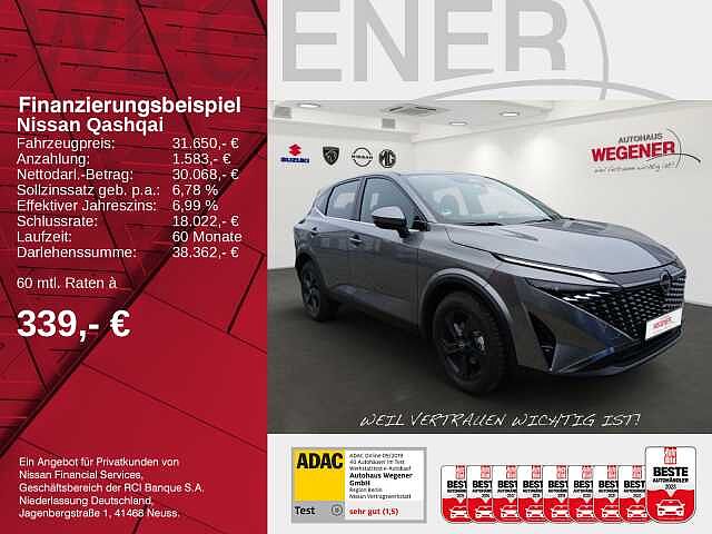 Nissan QASHQAI MY24 1.3 DIG-T MHEV 140 PS MT Acenta NC Winter ACENTA