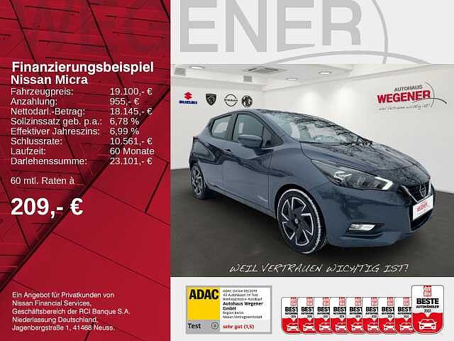 Nissan MICRA N-WAY AT  Android/Apple Car Play SHZ PDC