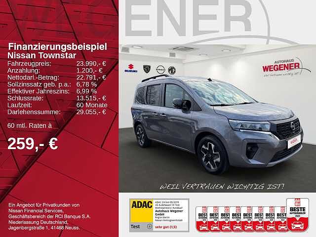 Nissan TOWNSTAR TEKNA SHZ KFRAUMWANNE ALLWETTER LEDER