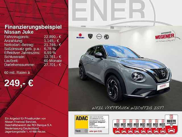 Nissan JUKE AT N-CONNECTA WINTERPAK*LED*NAV*CARPL*ALLW