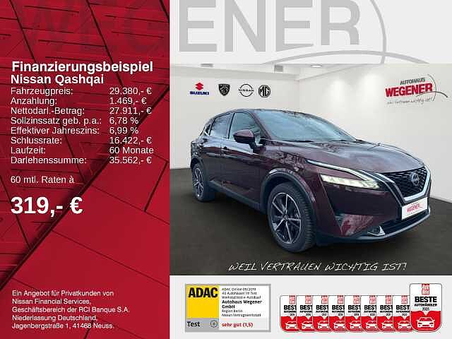 Nissan QASHQAI MY22 1.3 DIG-T MHEV LED NAVI 360&deg; Winter 360