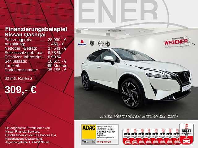 Nissan QASHQAI TEKNA+ AT MHEV MATRIX HUD 360 PANO 20&#039; 20&#039;