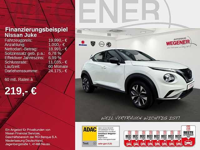 Nissan JUKE ACENTA AT LED ALLWETTER KAMERA SHZ