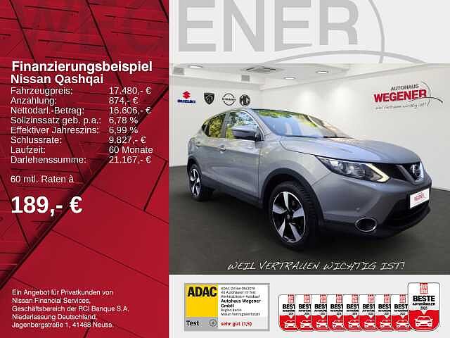 Nissan QASHQAI 1.2 DIG-T Xtronic 4x2 N-Connecta *Navi* *Kamera* *Shz*