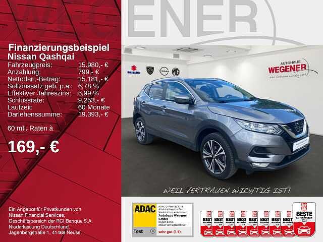 Nissan QASHQAI N-WAY 1.3 DIG-T GLASDACH KAMERA BFS NAVI SHZ N-Way