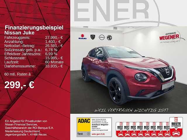 Nissan JUKE 1.0 DIG-T 114 PS 6MT TEKNA Bose BFS