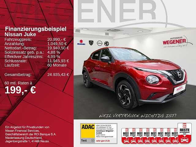 Nissan JUKE N-CONNECTA AT Tech*Navi*Kamera*Shz*Bfs*