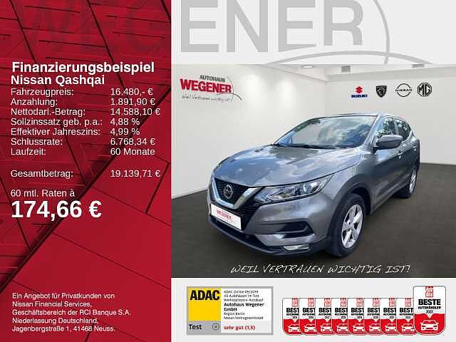 Nissan QASHQAI 1.3 DIGT 140 PS SHIRO NAVI AC KAMERA SHZ ACENTA