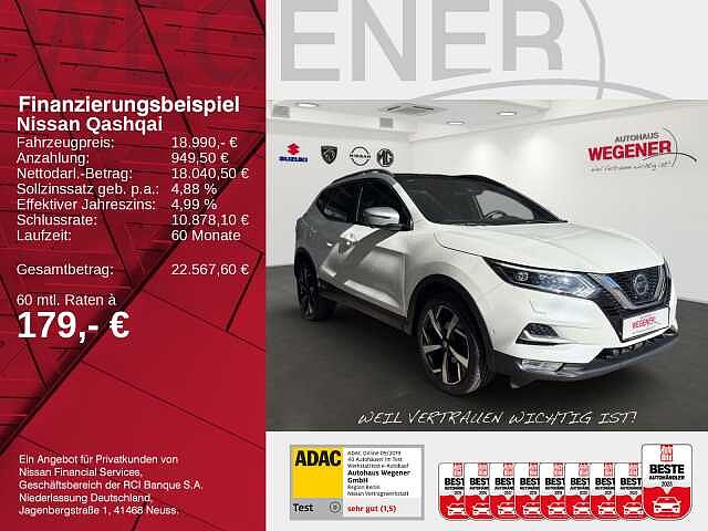 Nissan Qashqai 1.3 l DIG-T Tekna+ AT *NAVI*360&deg;*LEDER*BOSE*PANO*