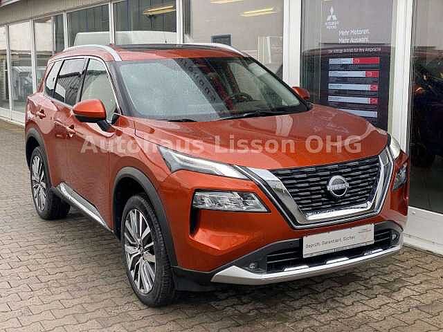 Nissan X-Trail 1.5 VC-T AT EU-Fahrz,Tekna+Schiebed, 20&#039; Leder ,7S