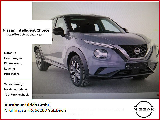 Nissan Juke 1.0 DIG-T Acenta AUTOMATIK Komfort